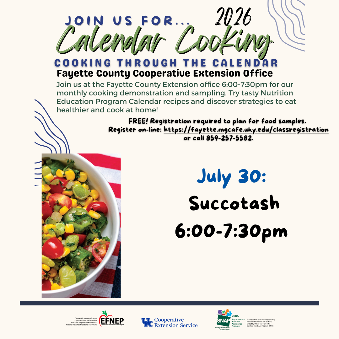 July 30 2026 Cooking Through the Calendar - Succotash