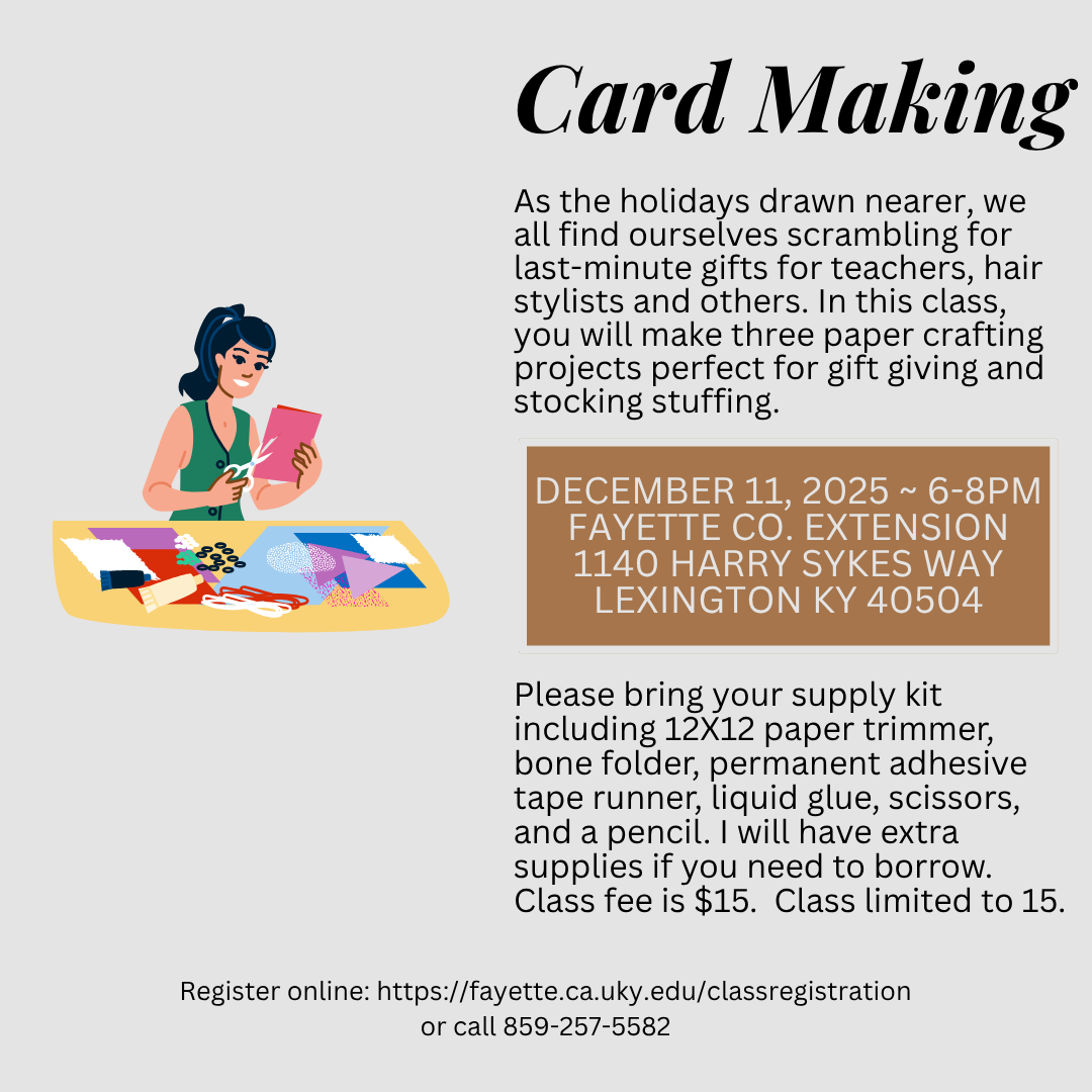 Card Making December 11 2025