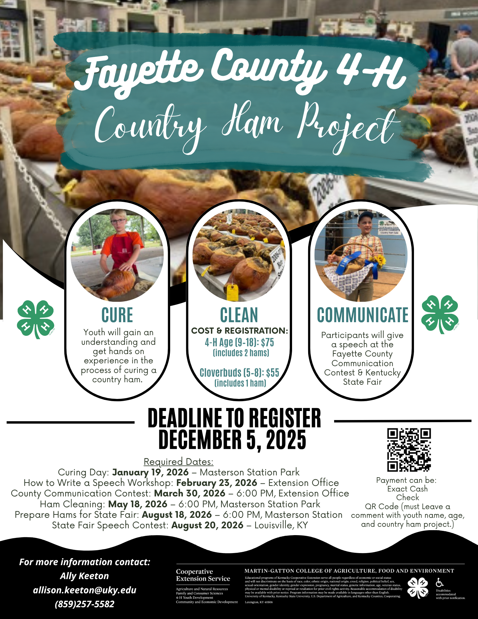 4H Country Ham Project 2026